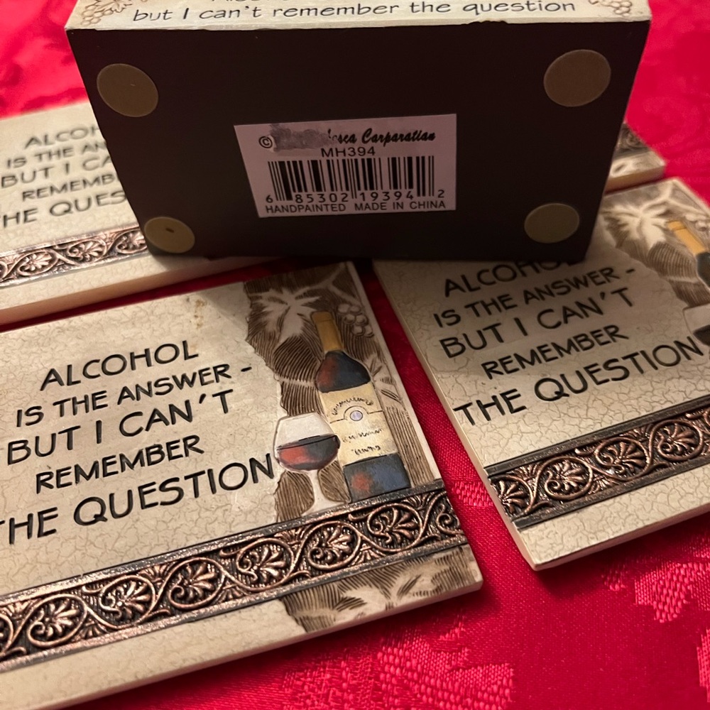 Coaster Set With Stand - Picture 5 of 5